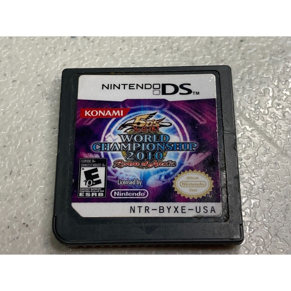 Yu Gi Oh 5Ds World Championship 2010 Reverse of Arcadia DS Cart Only Tested